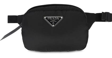 prada padded nylon belt bag